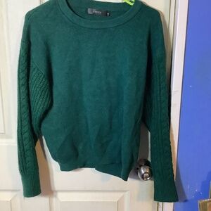 Women’s Zesica green pullover sweater Size S